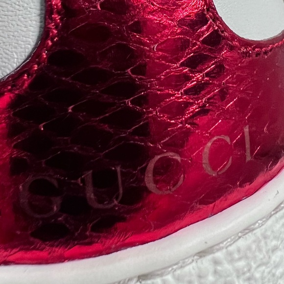 🛑SOLD🛑📚GUCCI ACE HIGH TOP SNEAKER📚 - Picture 8 of 10